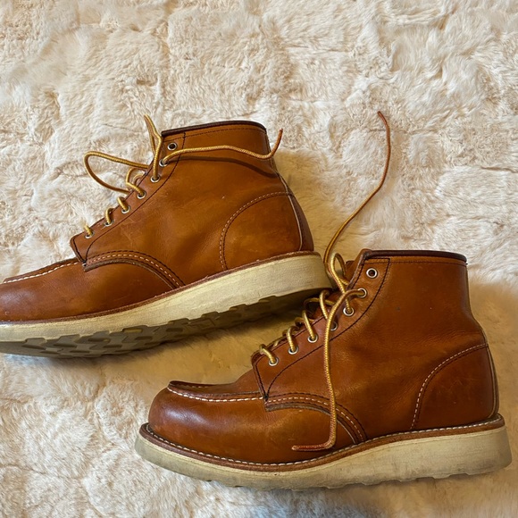 Red Wing Moc Toe Boots - Picture 3 of 5